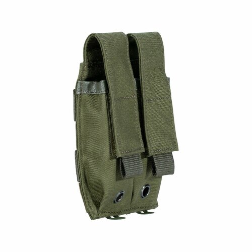 Подсумок Tasmanian Tiger DBL Pistol Mag MKII olive подсумок пластиковый для 2 магазинов glock 17 19 22 23