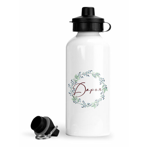 фото Спортивная бутылка венок тонкий ягодки дарья luzimuzi