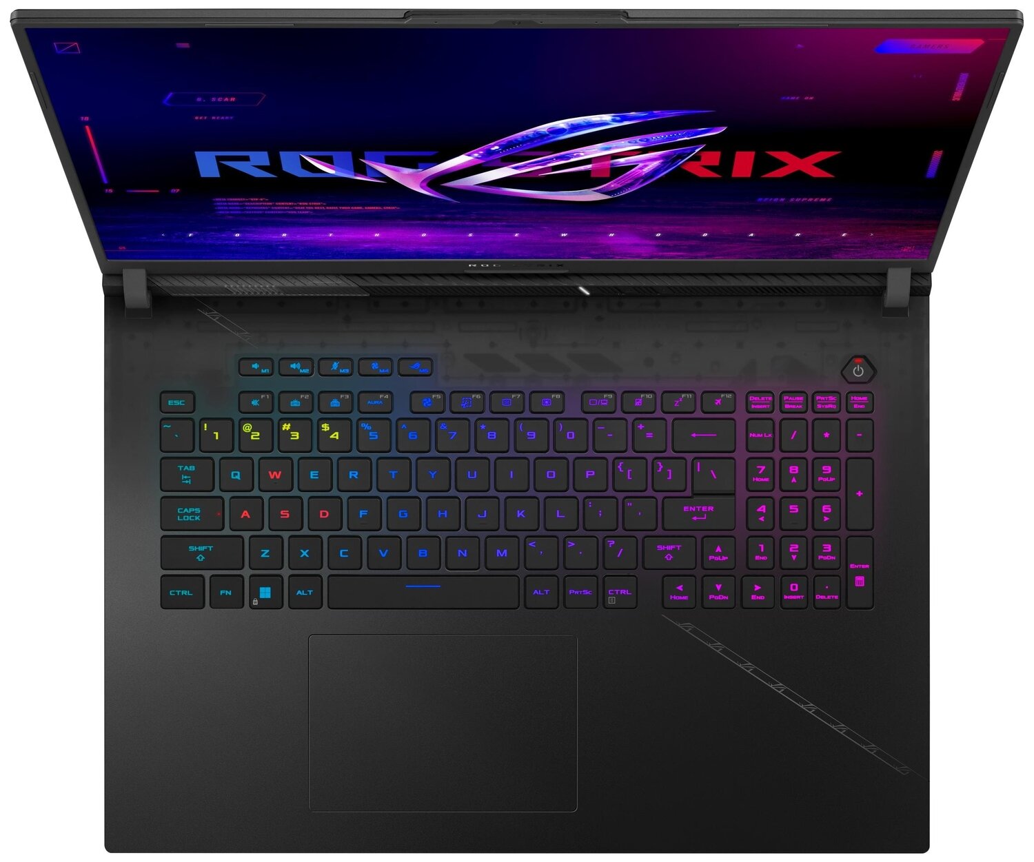 Игровой ноутбук Asus ROG Strix Scar 18 G834JYR-R6080W (90NR0IP2-M00400)