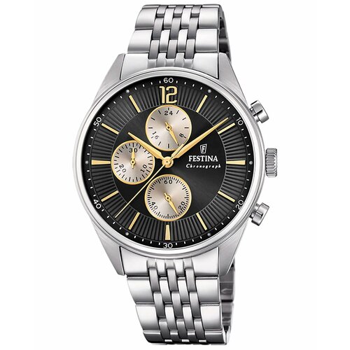 фото Наручные часы festina f20285/a, золотой, серебряный