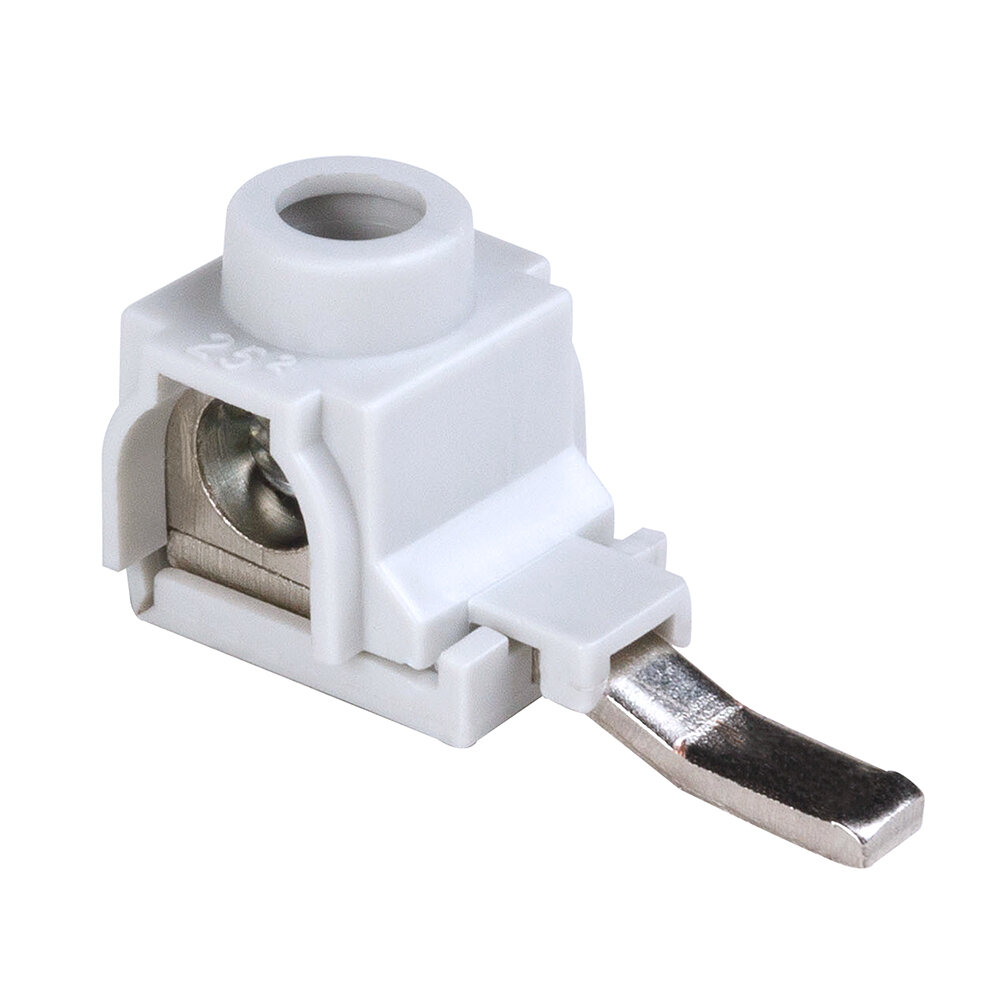 Клемма КЭАЗ вводная КВМ 4-25 мм2 боковой ввод серая