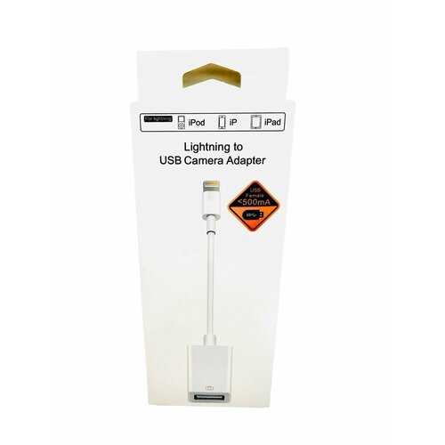 Переходник Адаптер Lightning-USB для iPhone и iPad (Lightning to USB Cam Adapter) адаптер lightning usb для iphone и ipad lightning to usb camera adapter