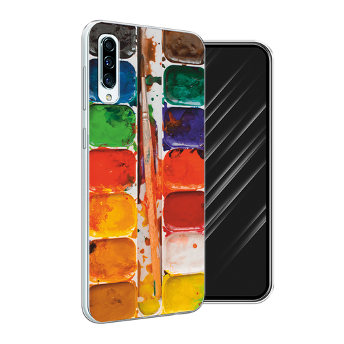 белый, оранжевый, зеленый, красный