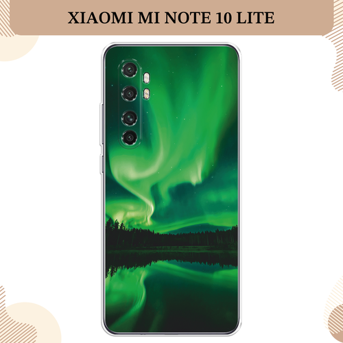Силиконовый чехол Ночные пейзажи 7 на Xiaomi Mi Note 10 Lite / Сяоми Ми Нот 10 Лайт