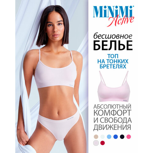 Топ MiNiMi, размер 46/48 (M/L), розовый