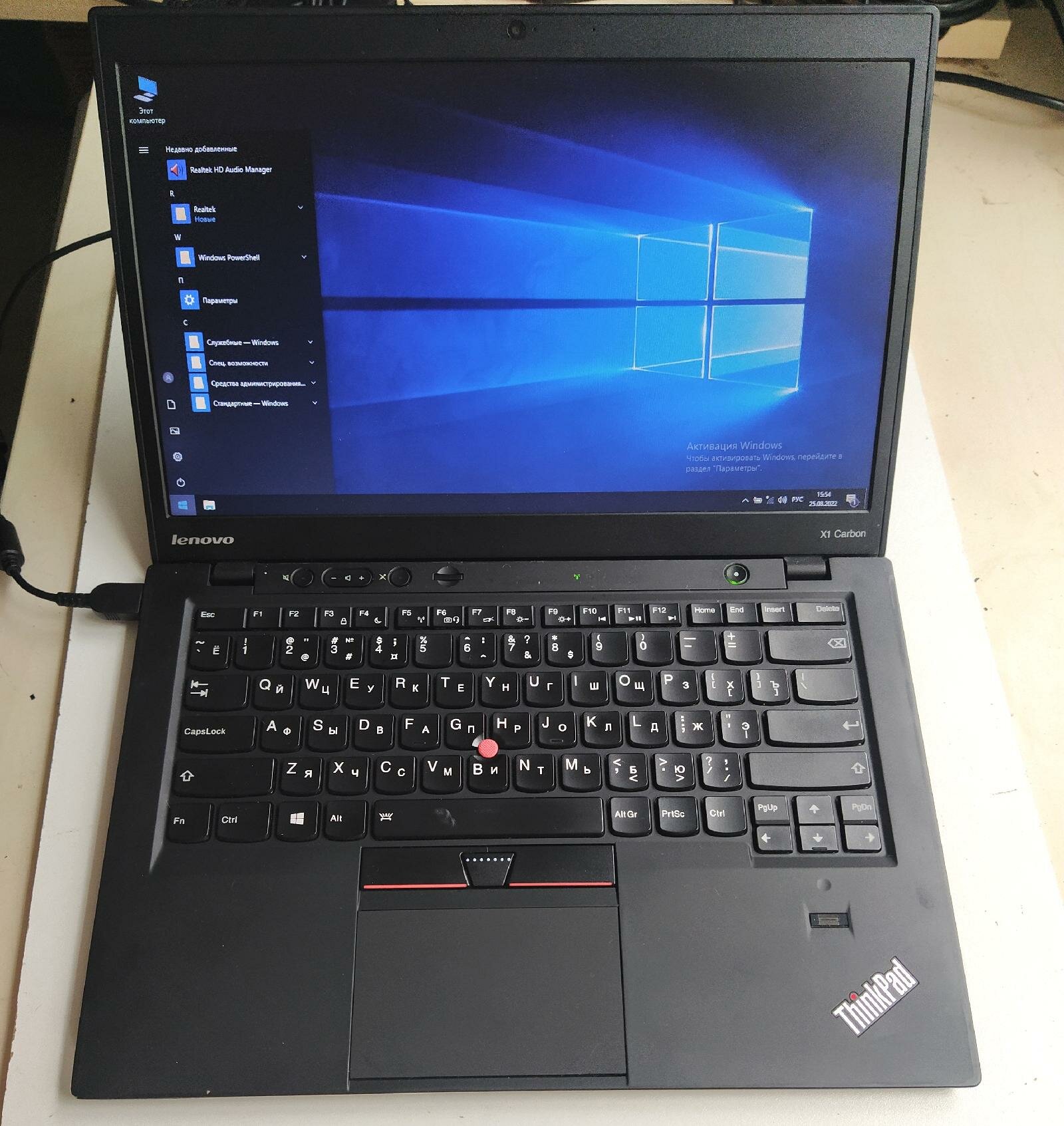 X1 Carbon i5 простой Lenovo Thinkpad ноутбук