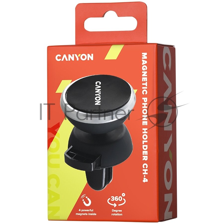 Держатель автомобильный Canyon Car Holder magnetic suction function (CNE-CCHM4) - фото №8