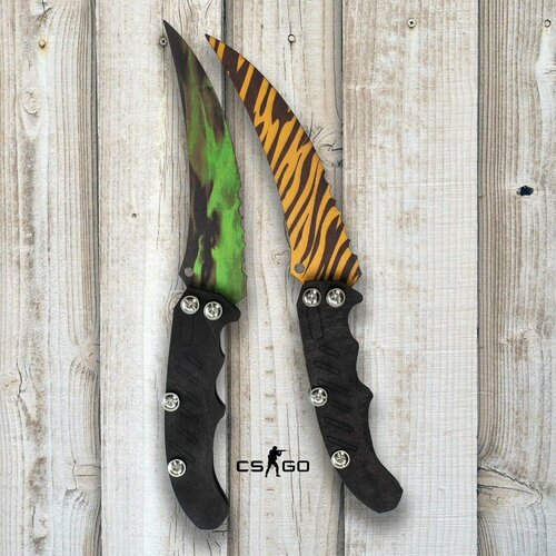 фото Нож складной флип из игры 2 шт долли