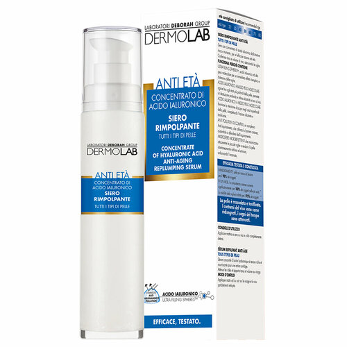 Сыворотка для лица DermoLab концентрат антивозрастная с гиалуроновой кислотой 50мл