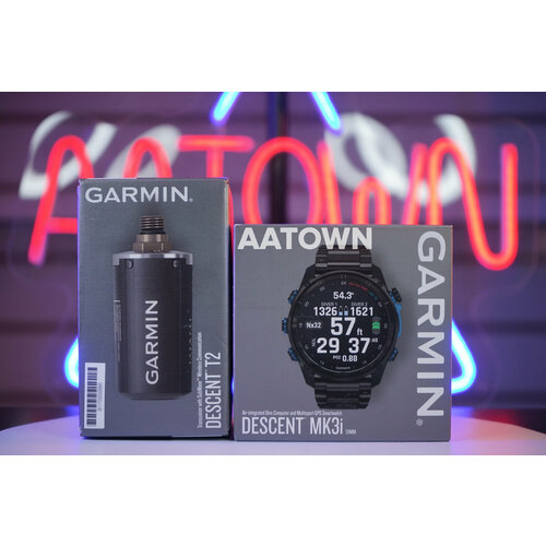 Garmin Descent Mk3i 51 mm Carbon Gray DLC Titanium with DLC Titanium Band and Descent T2 Transceiver 30676200₽