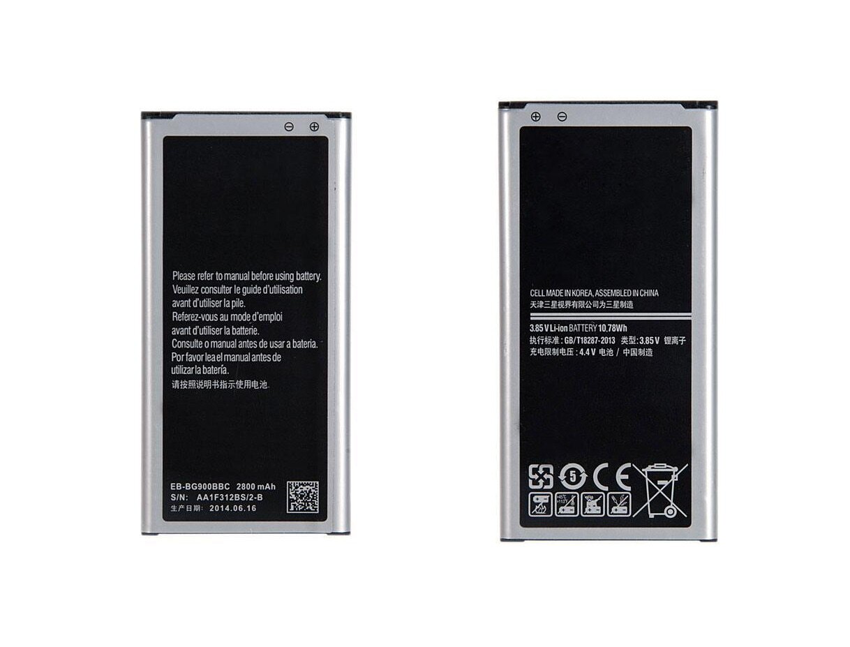 Battery / Аккумулятор ZeepDeep для Samsung Galaxy S5 SM-G900F EB-BG900BBC