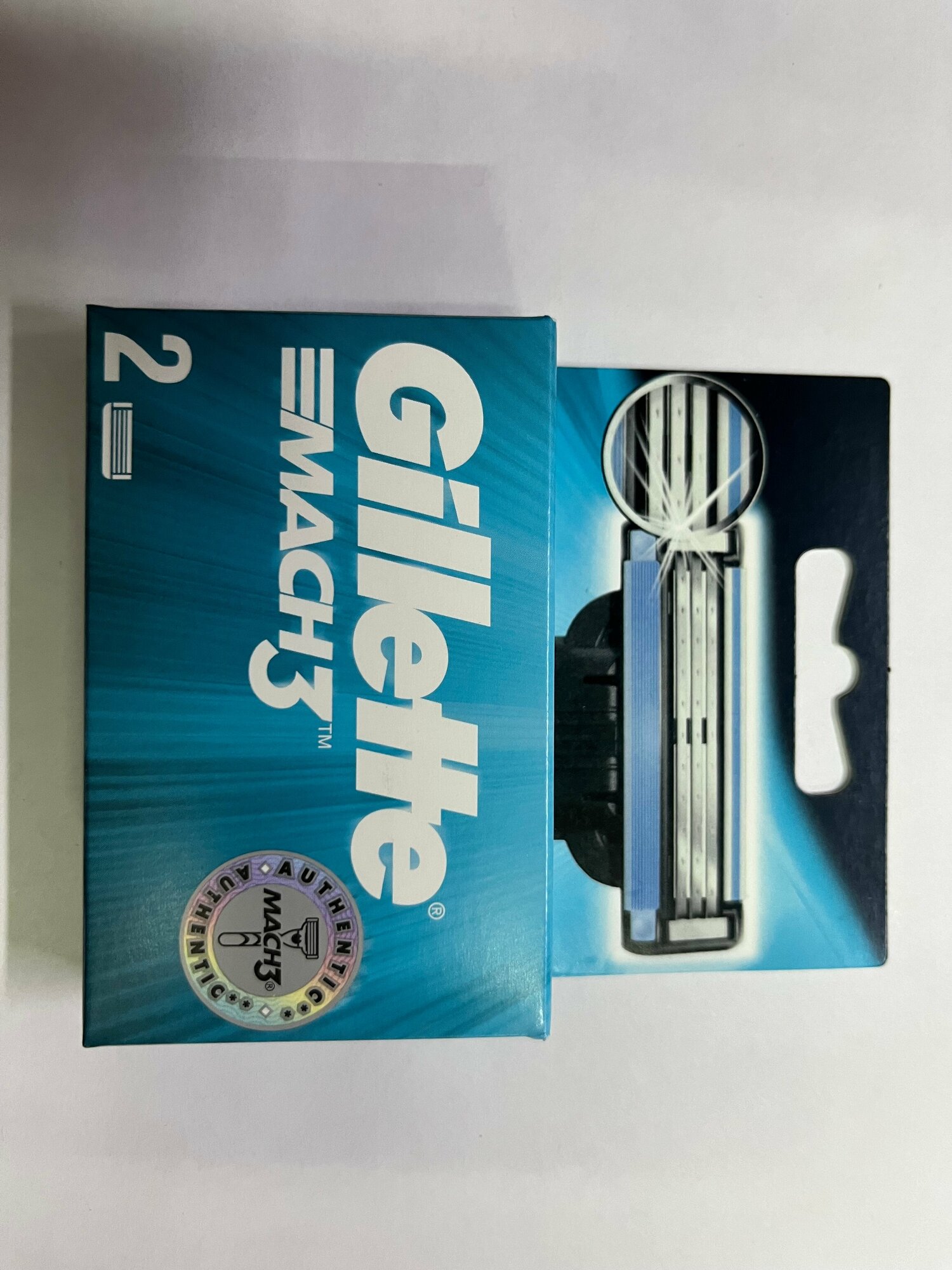 Сменные кассеты Gillette Mach3 2 шт