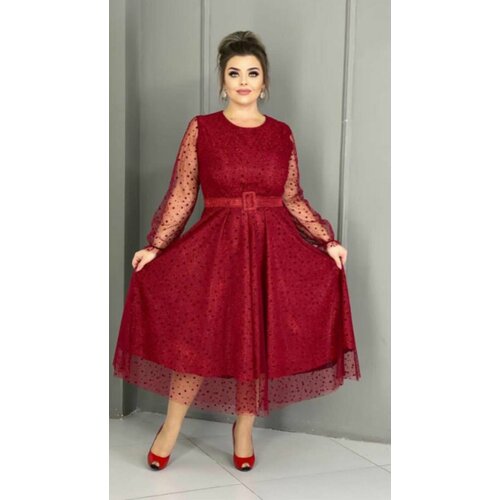 Платье Rosita, размер 50, бордовый