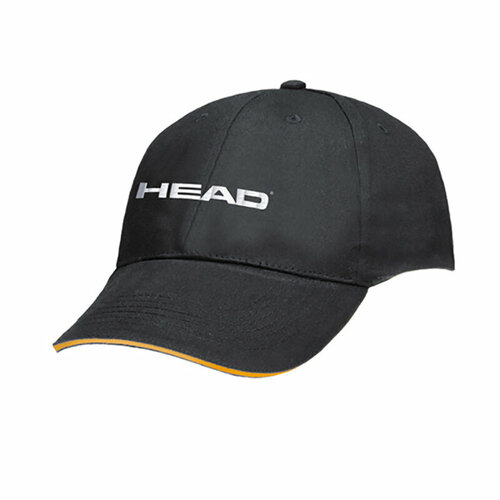 Бейсболка HEAD, размер 50/52, черный