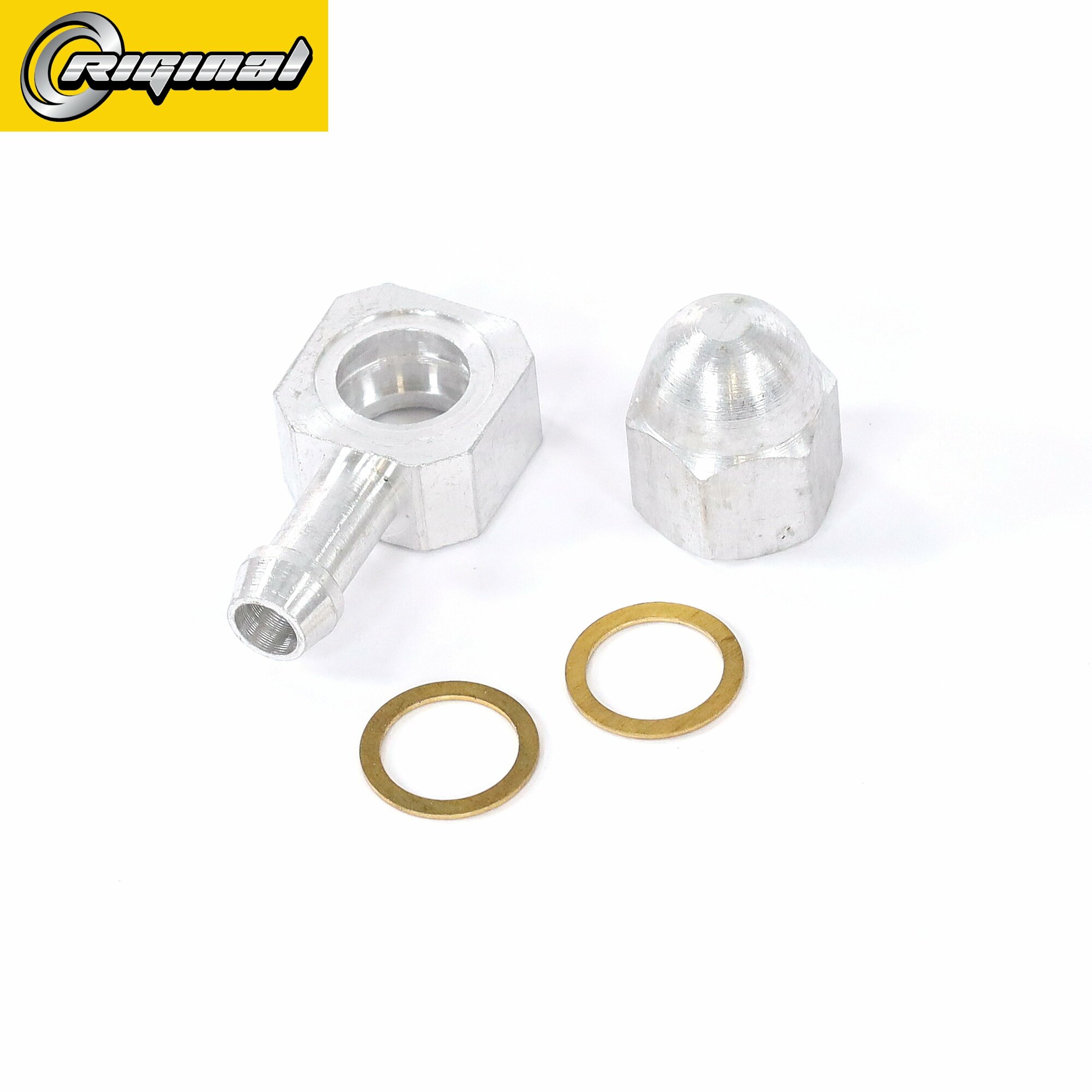 фото Штуцер Бензонасоса Для А/М Паогазс Топливным Насосом Bosсh 0580464044 (Гайка, Штуцер, Шайбы) Riginal Riginal арт. RG4061106000