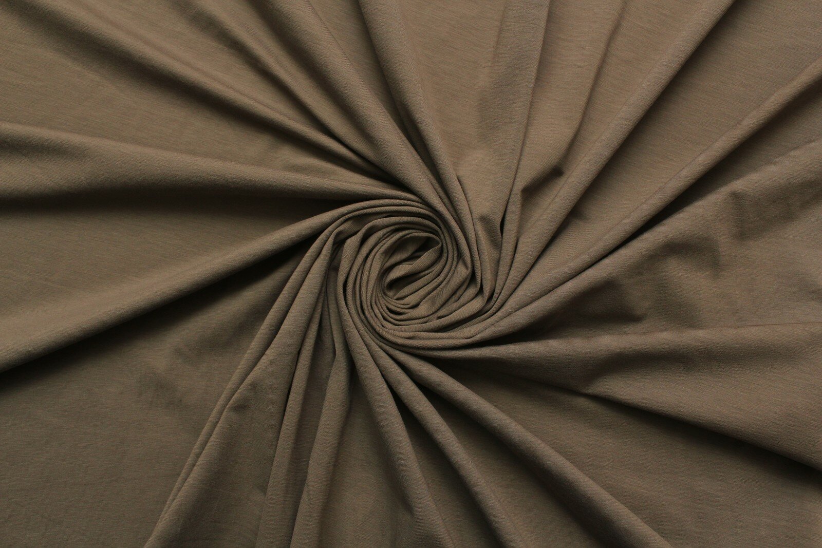 Ткань Трикотаж стрейч оливково-серый, ш130см, 0,5 м