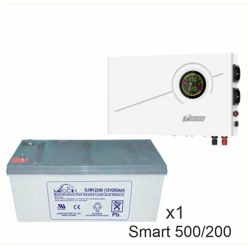 ИБП Powerman Smart 500 INV + LEOCH DJM12200