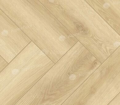 Ламинат Alpine Floor Herringbone LF102-05 Дуб Шампань