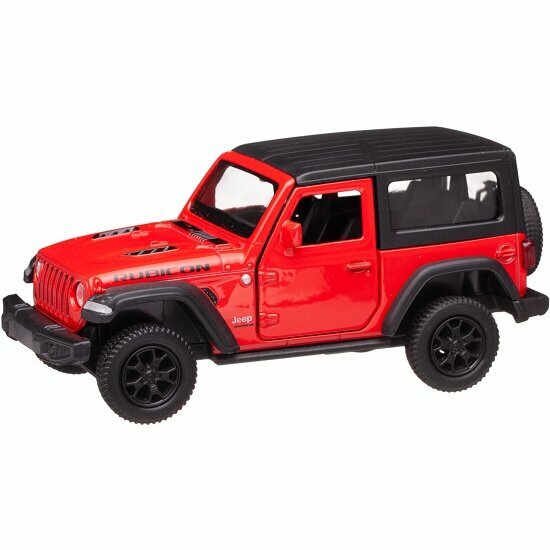 Машина металлическая Uni-fortune 554060-RD RMZ City Jeep Wrangler Rubicon 2021 красный 1:32