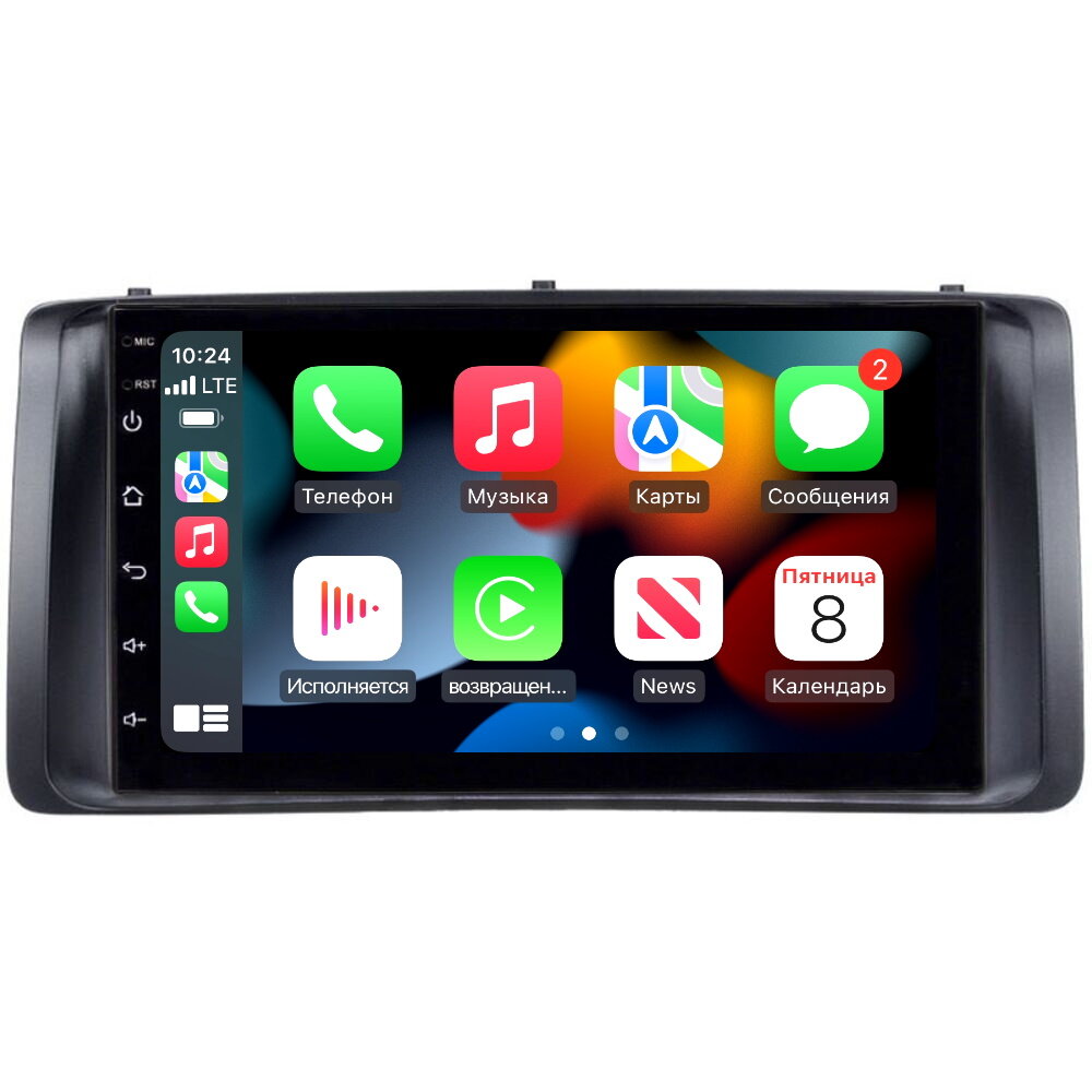 Магнитола CRS-300 Тойота Королла E120 Toyota Corolla 2001-2006 - Android 13 - CarPlay - IPS - DSP 36 полос - Кулер