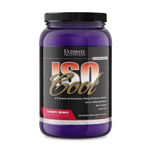 Ultimate Nutrition IsoCool (910 гр) (вишня) ultimate nutrition isocool 2270 гр яблоко