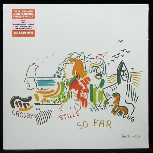 Виниловая пластинка Atlantic Crosby, Stills, Nash & Young – So Far audio cd crosby stills nash