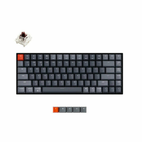 Клавиатура Keychron K2 Red Switch RGB Black 2857800₽