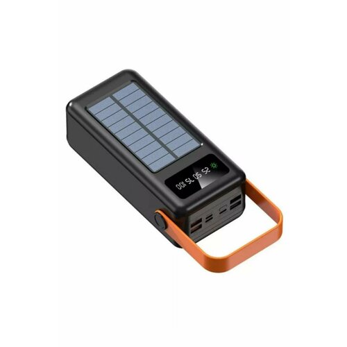Внешний аккумулятор для телефона зарядное устройство power bank солнечная батарея быстрая зарядка 80000 Mah черный 325000₽