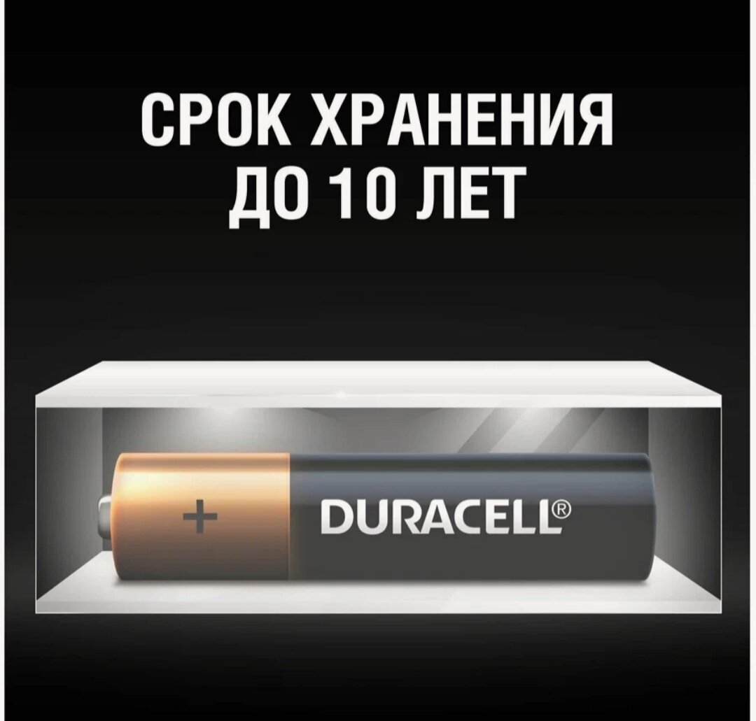 Батарейка Duracell Basic AAA, в упаковке: 12 шт. — фото 1