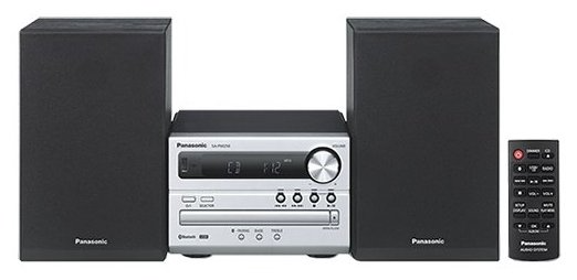Музыкальный центр Panasonic SC-PM250 Silver черный/серебристый