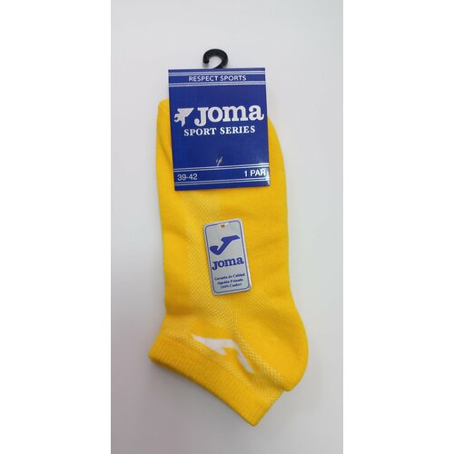 Носки joma, размер 39-42, желтый