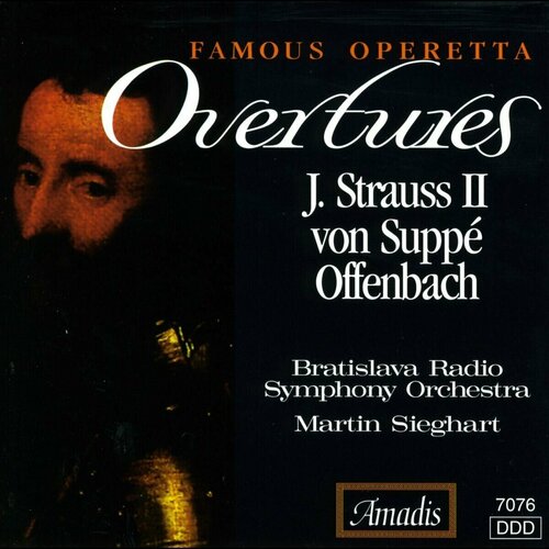 V/A-Famous Operetta Overtures*Offenbach Strauss von Suppe- < Amadis CD Чехия (Компакт-диск 1шт) bach keyboard partitas n 3 5 bwv 827 828 829 amadis cd чехия компакт диск 1шт бах