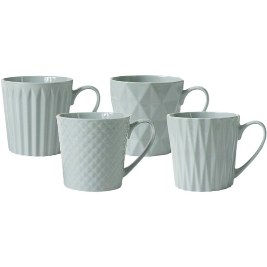 Набор Maxwell & Williams 4 кружки 0.38л (голубой) 