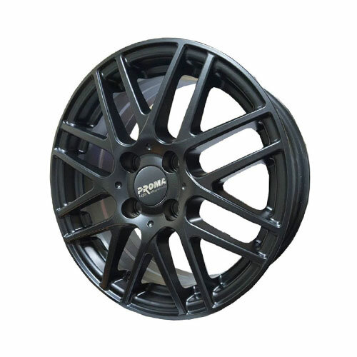фото Диск PROMA Торнадо 15x6.0 4/98 ET35 D58.6 Черный матовый new