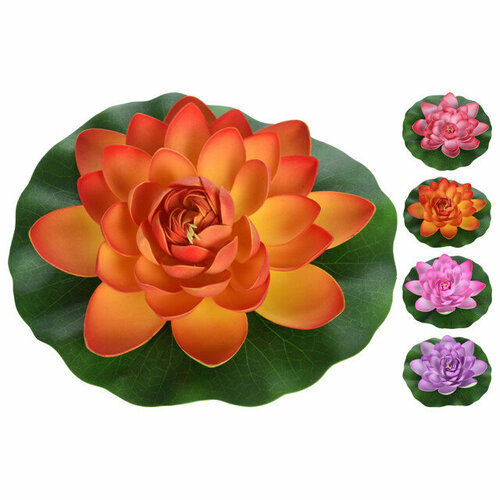 Растение искусственное Плавающий цветок 28см в асс-те 2575₽