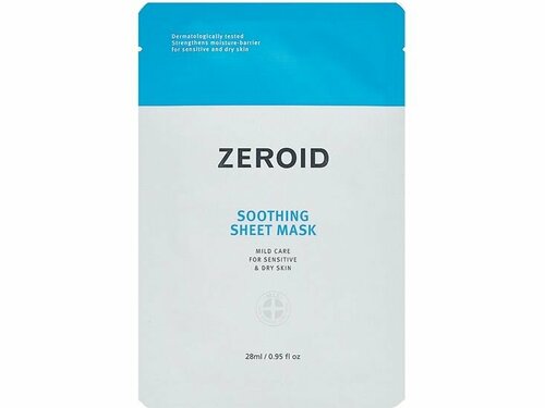 Тканевая маска для лица Zeroid Soothing