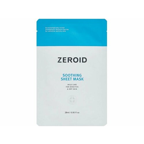 Тканевая маска для лица Zeroid Soothing 2643₽