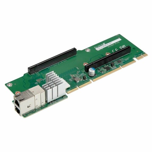 SuperMicro Сетевой адаптер SuperMicro AOC-2UR68G4-I2XT-O adapter AOC-2UR68G4-I2XT-O сетевой модуль intel x710 t2l x710t2locpv3 9999mj