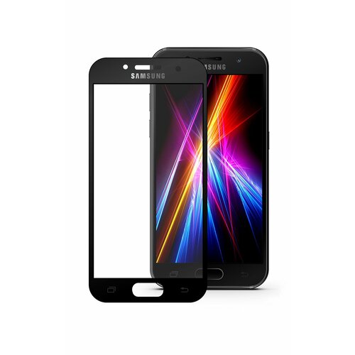 Защитное стекло Mobius для Samsung A3 2017 3D Full Cover (Black)