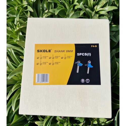 Набор фрез 5пр хвостовик 8мм 5I F4-5I Скол 3525₽