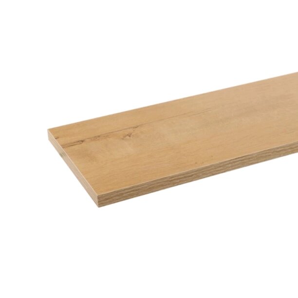 фото Полка мебельная ЛДСП elemento 600х200х16 мм дуб бунратти