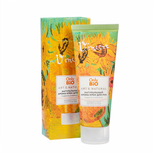 Арома-крем для рук натуральный Only Bio Масло подсолнуха и протеины 75 мл 443₽