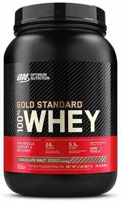 Optimum Nutrition 100% Whey Gold standard 2lb (Chocolate Malt)