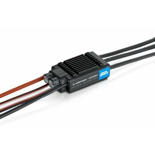 Электрический бесщеточный контроллер скорости HobbyWing FlyFun 80A V5 ESC 8S Lipo 8899₽