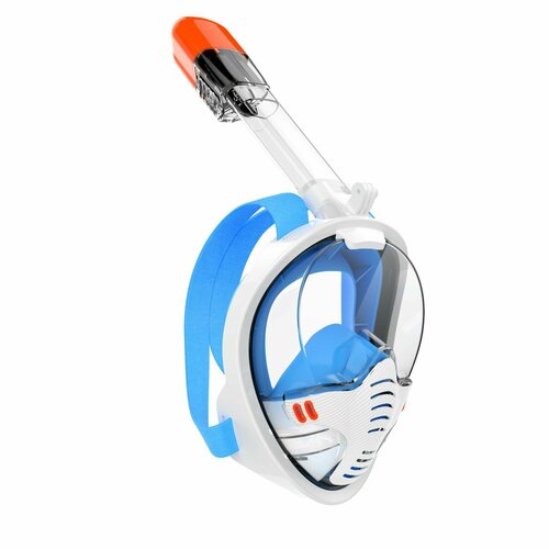 Маска для снорклинга-белый, L/XL маска для снорклинга bestway 24058 seaclear flowtech р l xl