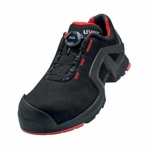 Защита ног UVEX Arbeitsschutz 65672 - Male - Adult - Safety shoes - Black - Red - ESD - S3 - SRC - Drawstring closure mumian safety