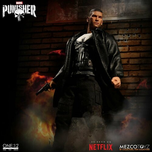 Фигурка Каратель Фрэнк Касел -Марвел. Punisher Frank Casel -Marvel. Mezco Toyz.