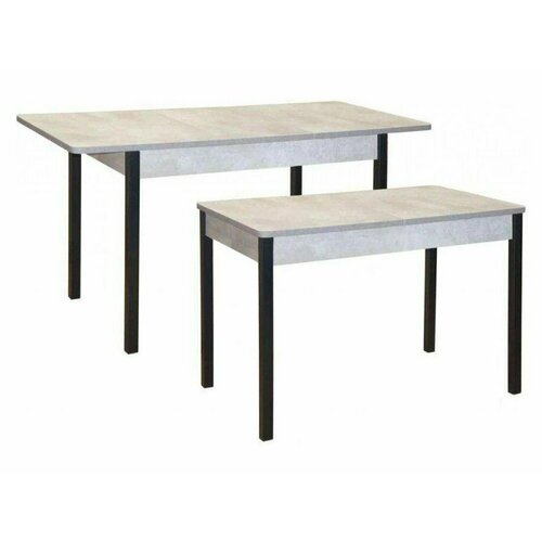 Стол обеденный Сканд-2 Цемент светлый 10194₽