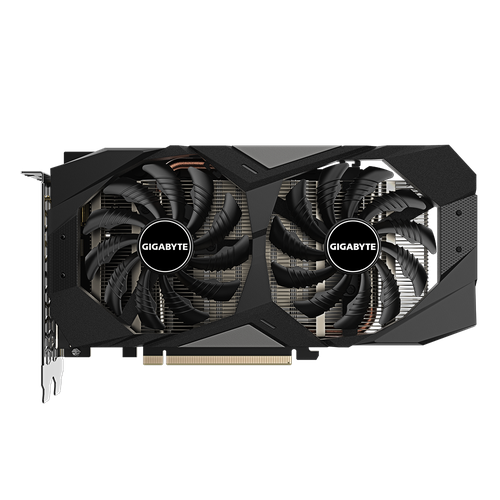 Видеокарта GIGABYTE NVIDIA GeForce GTX 1650 D6 WINDFORCE OC 4G 4Gb DDR6 128 бит (GV-N1656WF2OC-4GD 3.0)