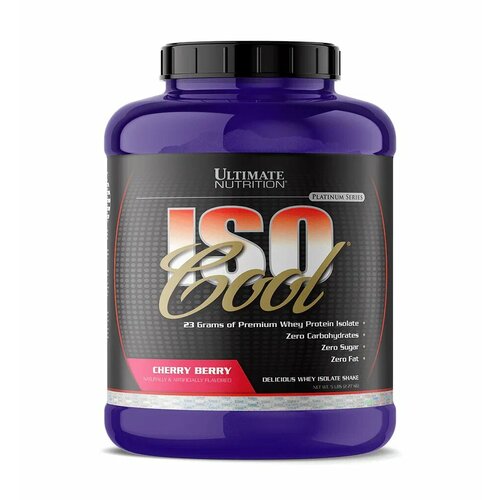 Ultimate Nutrition Isocool 2270 гр Вкус: Вишня